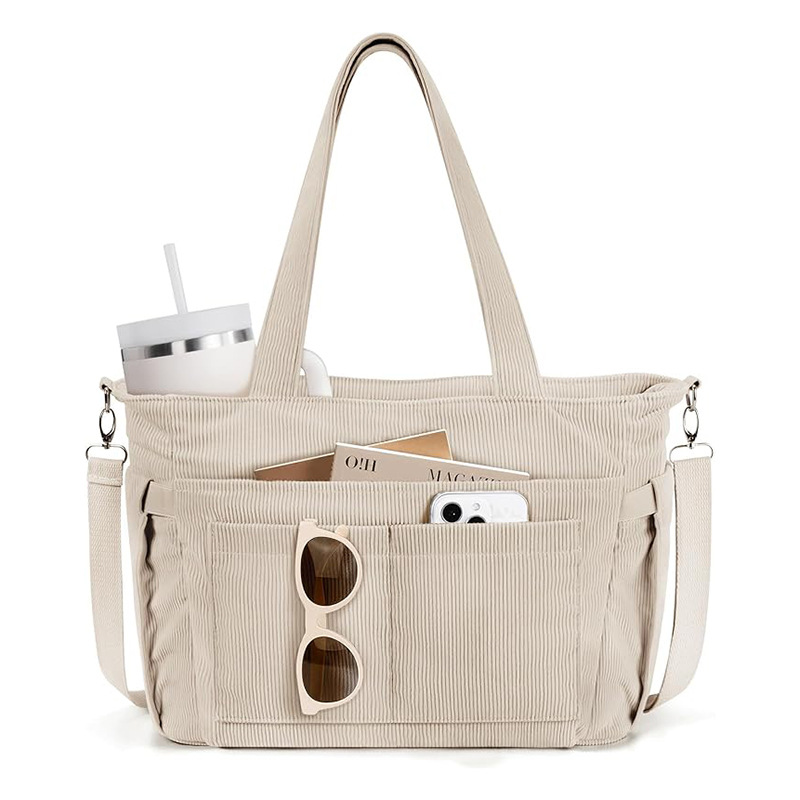 Feihong Cross-Border Plaid Tote Bag Stylish Design Spacious Capacity