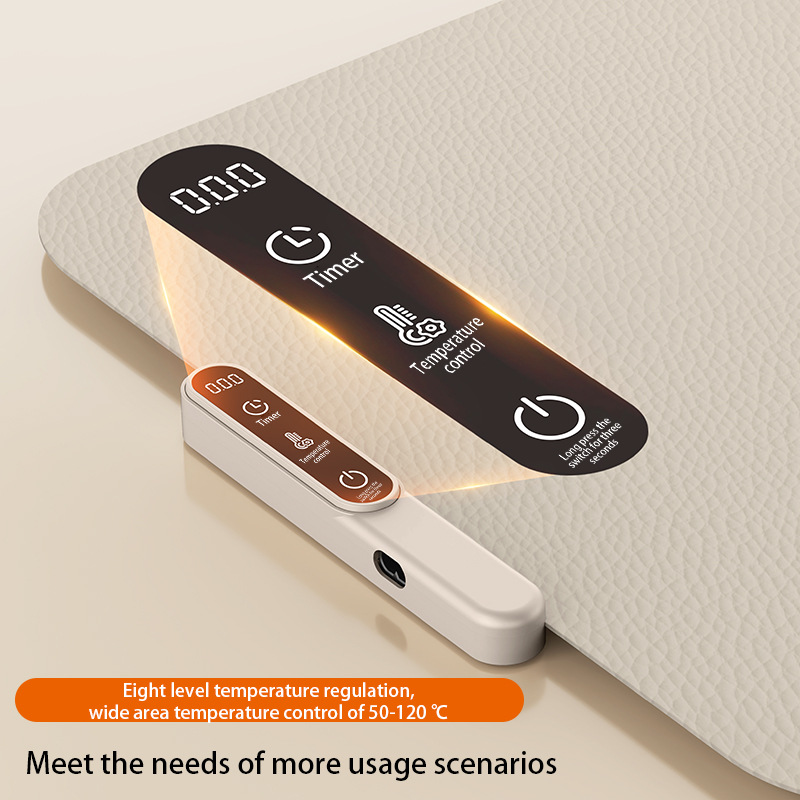 Silicone Thermal Flexible Serving Board (Milk Coffee