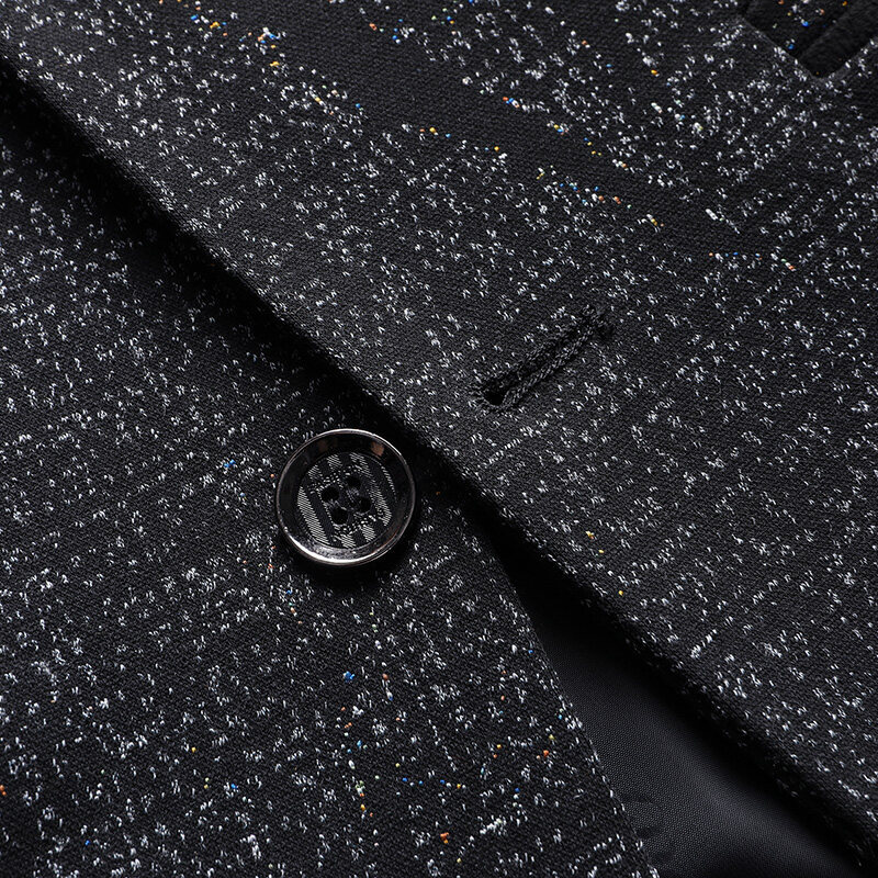 Solid Cotton-Blend Jacket, picture 4 of 6