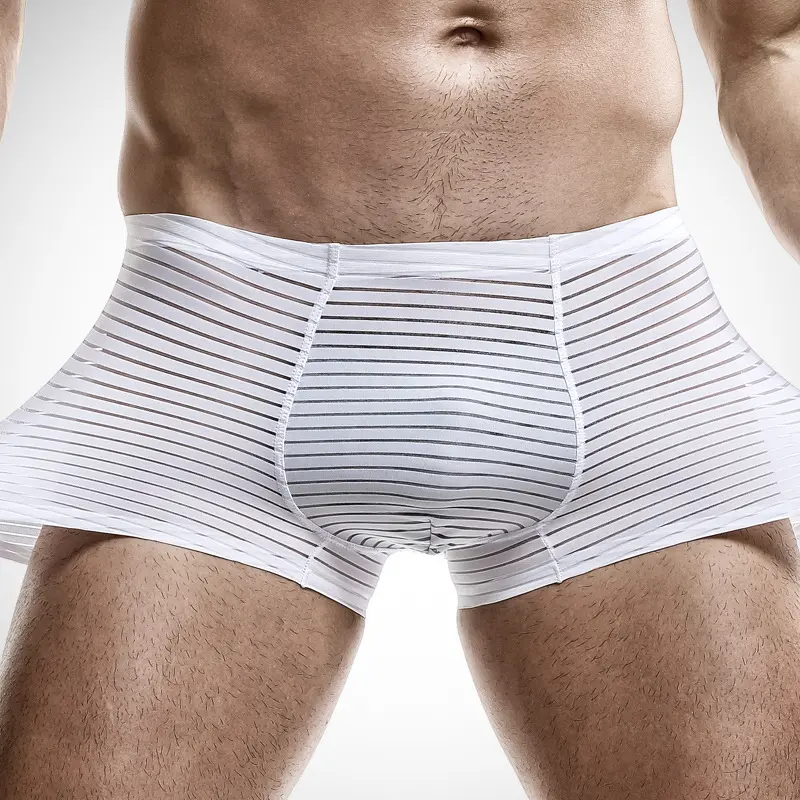 Men's Ice Silk Seamless Boxers Thin Air