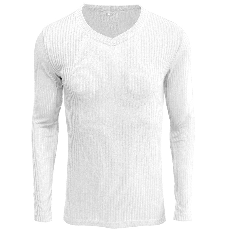 Title 13, European and American knitted mens long-sleeve...