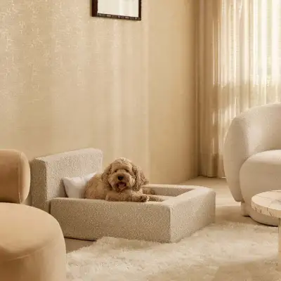 Kennel Rectangular Thickened Mattress Pet Dog Bed