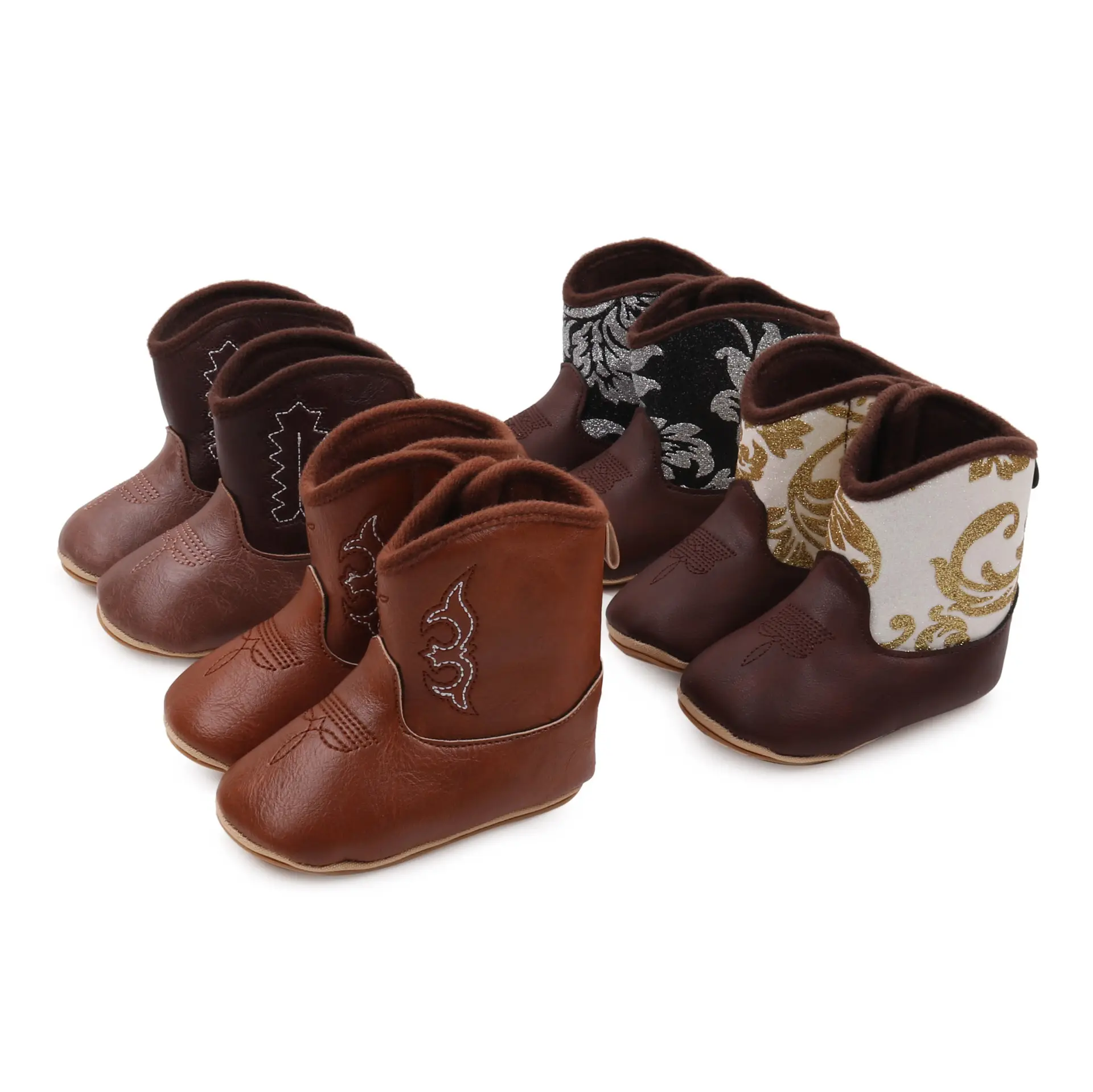 Winter Soft Sole Non Slip Women's Leather