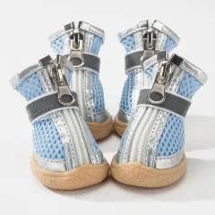 Dog Shoes Anti-drop Breathable Shoes - Cool Sea Breeze - View 1