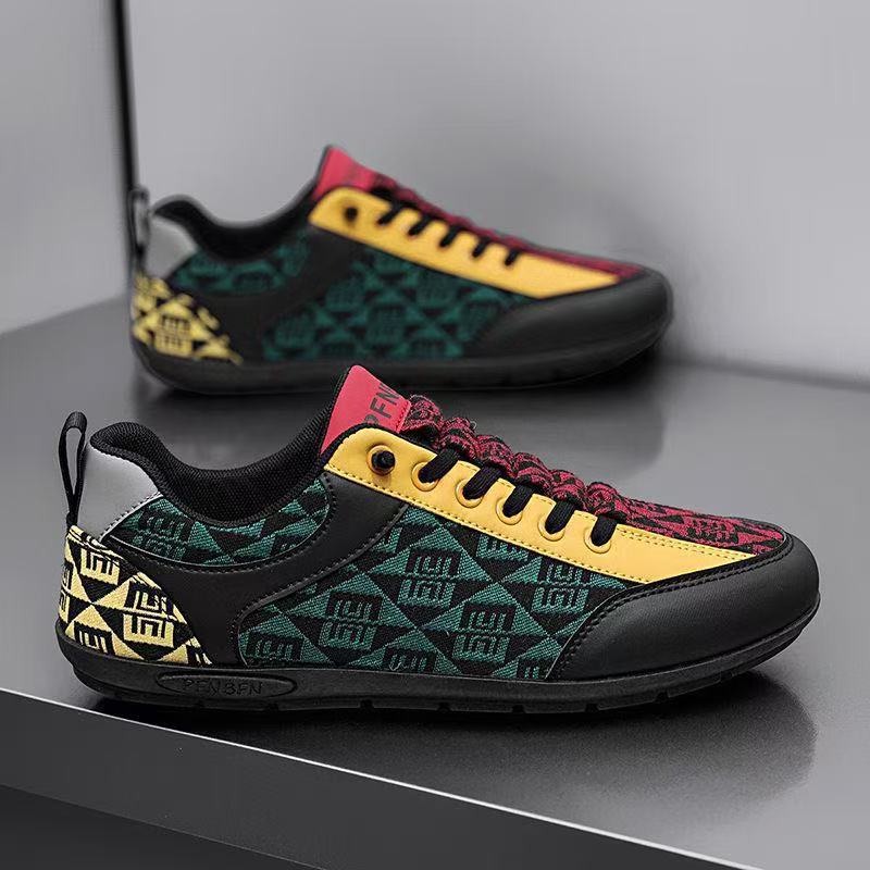 New Casual Mens Low-top Canvas Shoes