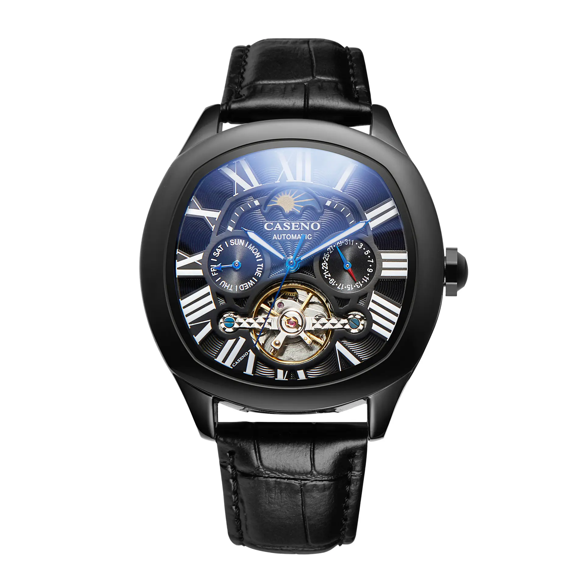Fully Automatic Mechanical Bucket Waterproof Watch