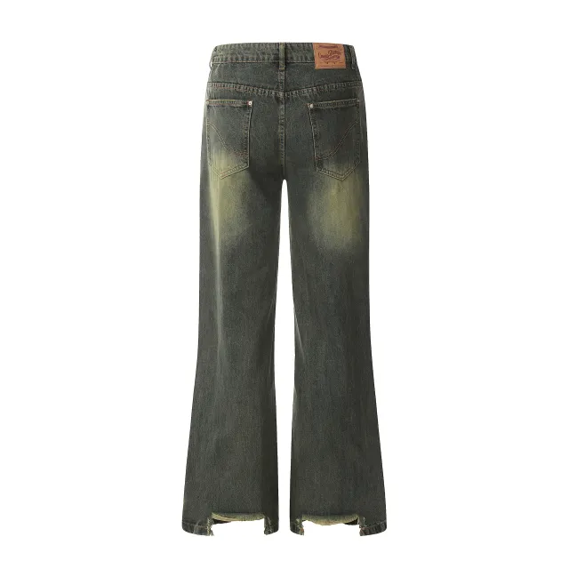 Straight Jeans Men's And Women's Wide Leg Blue - Shop at LoveMi