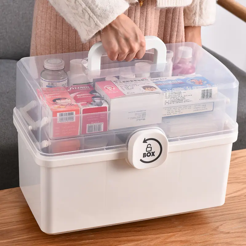 Household Medicine Storage Box Children's Large Capacity