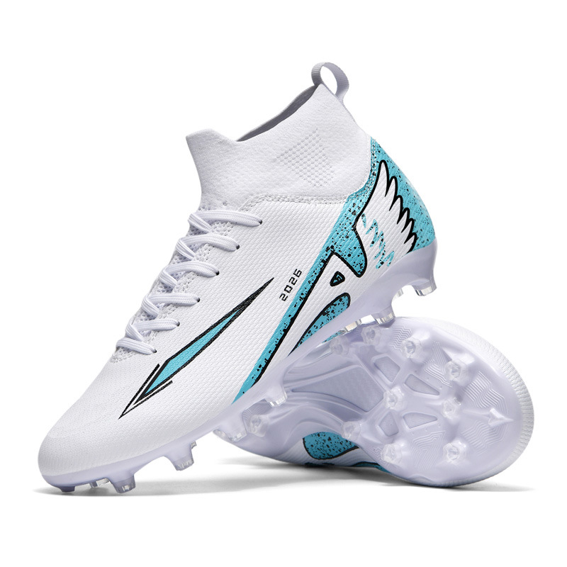 High-Top Football Cleats AG Turf Cleats Long-Stud Training Shoes 16 High-Top Football Cleats AG Turf Cleats Long-Stud Training Shoes