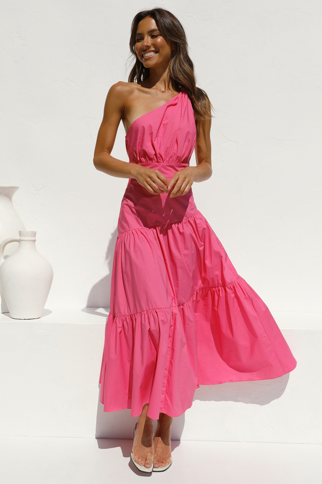 Off-the-Shoulder Swing Dress, picture 8 of 12