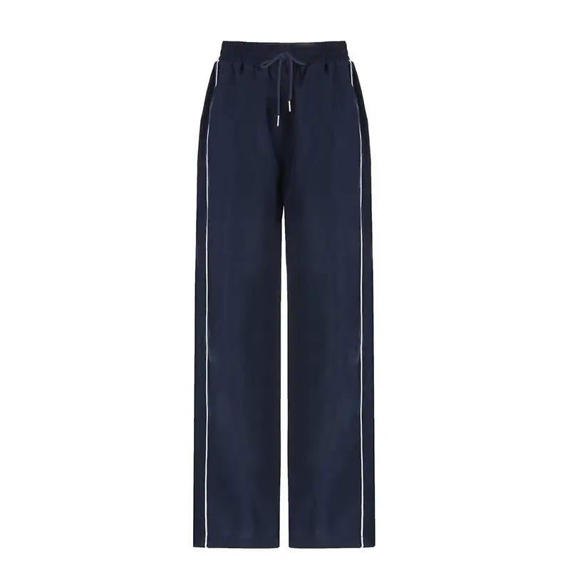 Straight All-matching Elastic Waist Pants