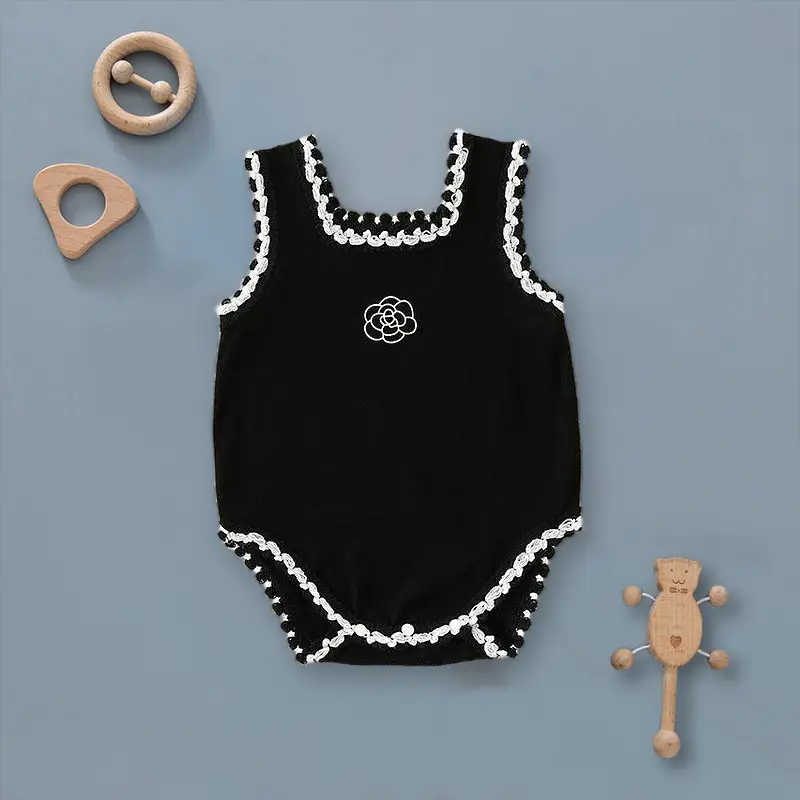 Summer Thin Men's And Women's Baby Triangle Rompers