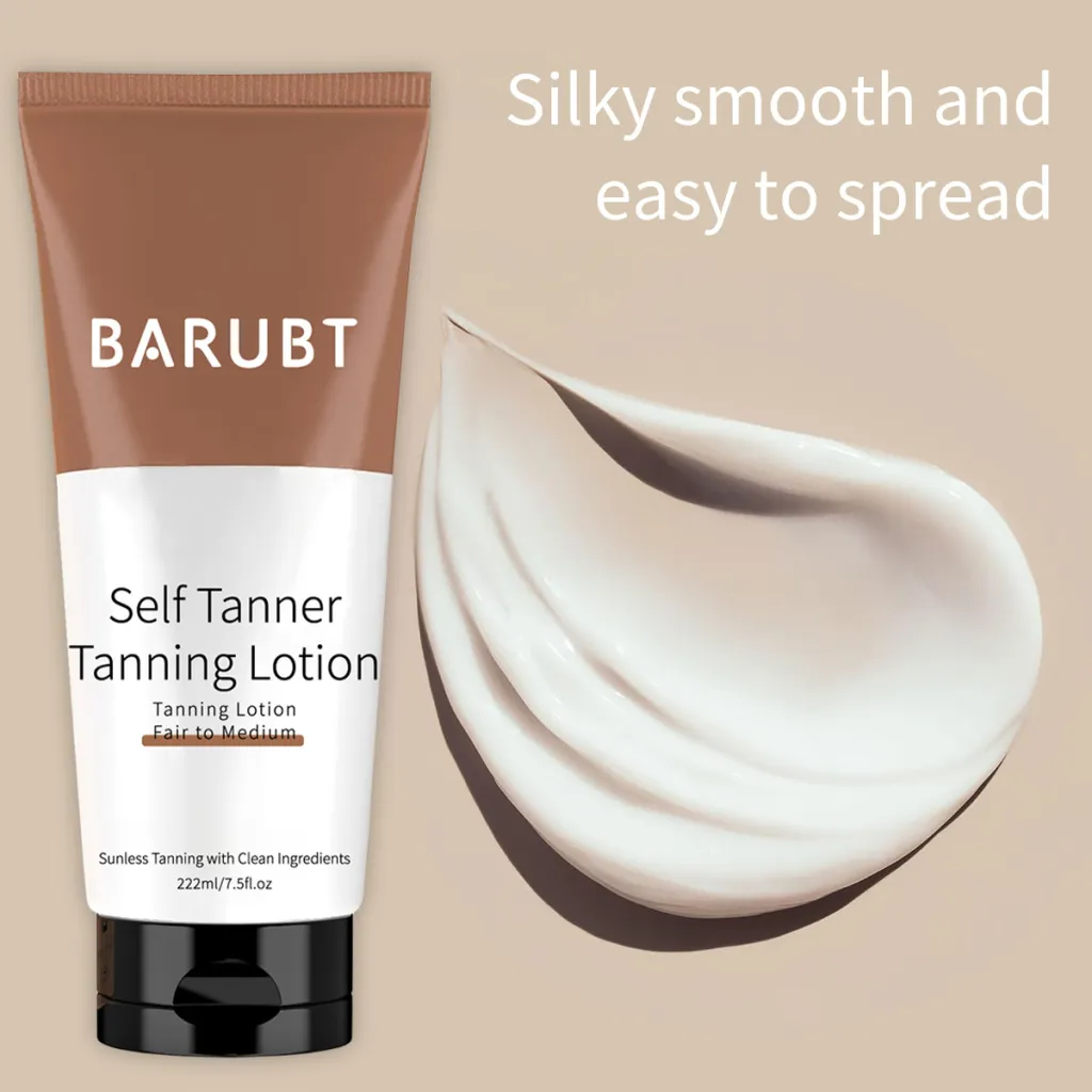 Self-drying Sun Tanning Body Lotion Neck Cream - Dz1838 01