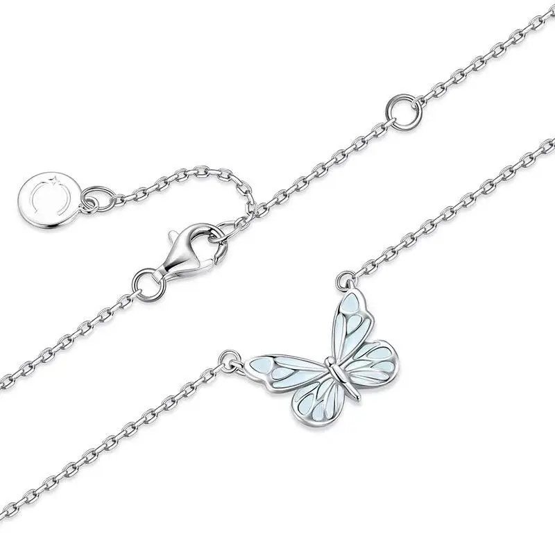 Fluorescent-Glow Butterfly Light-Luxury Bracelet