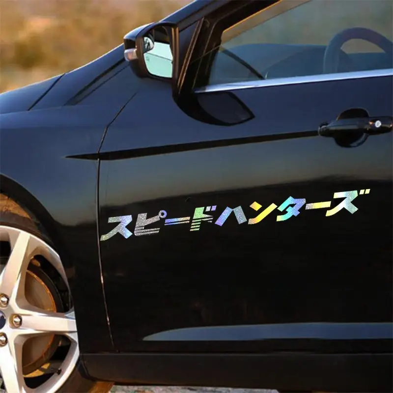Front Windshield Glass Bumper Stickers Personality Creative Garland
