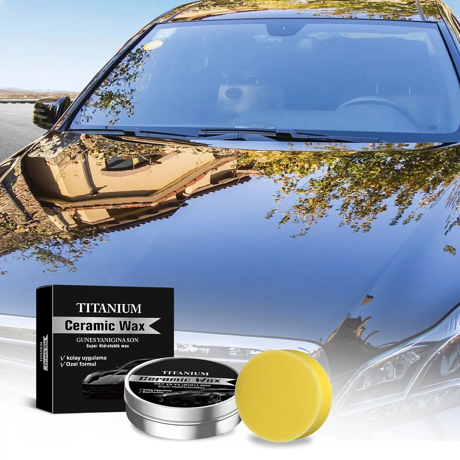 Car Protection Wax Exterior Plated Crystal Sealing
