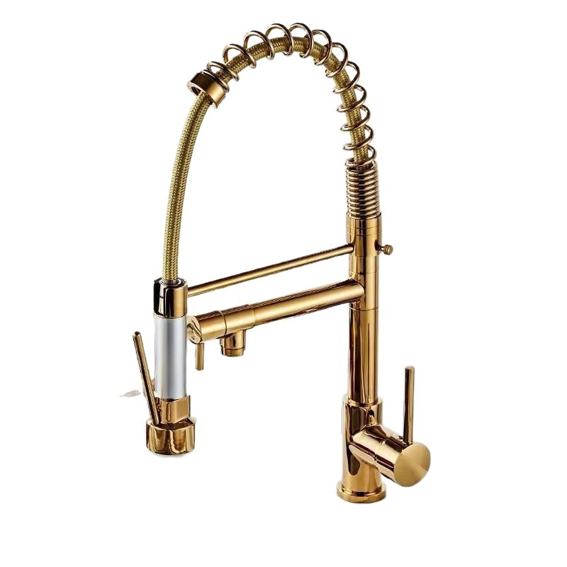 Rotatable Dual-Outlet Swivel Splash-Proof Faucet 4