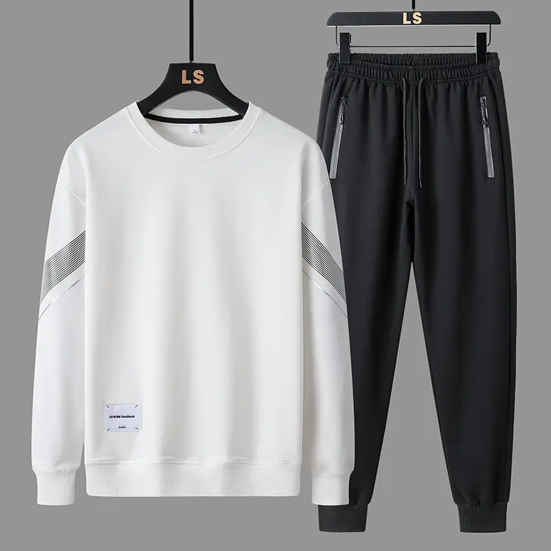 Round Neck Sweater Pants Men's Casual Sweatshirt