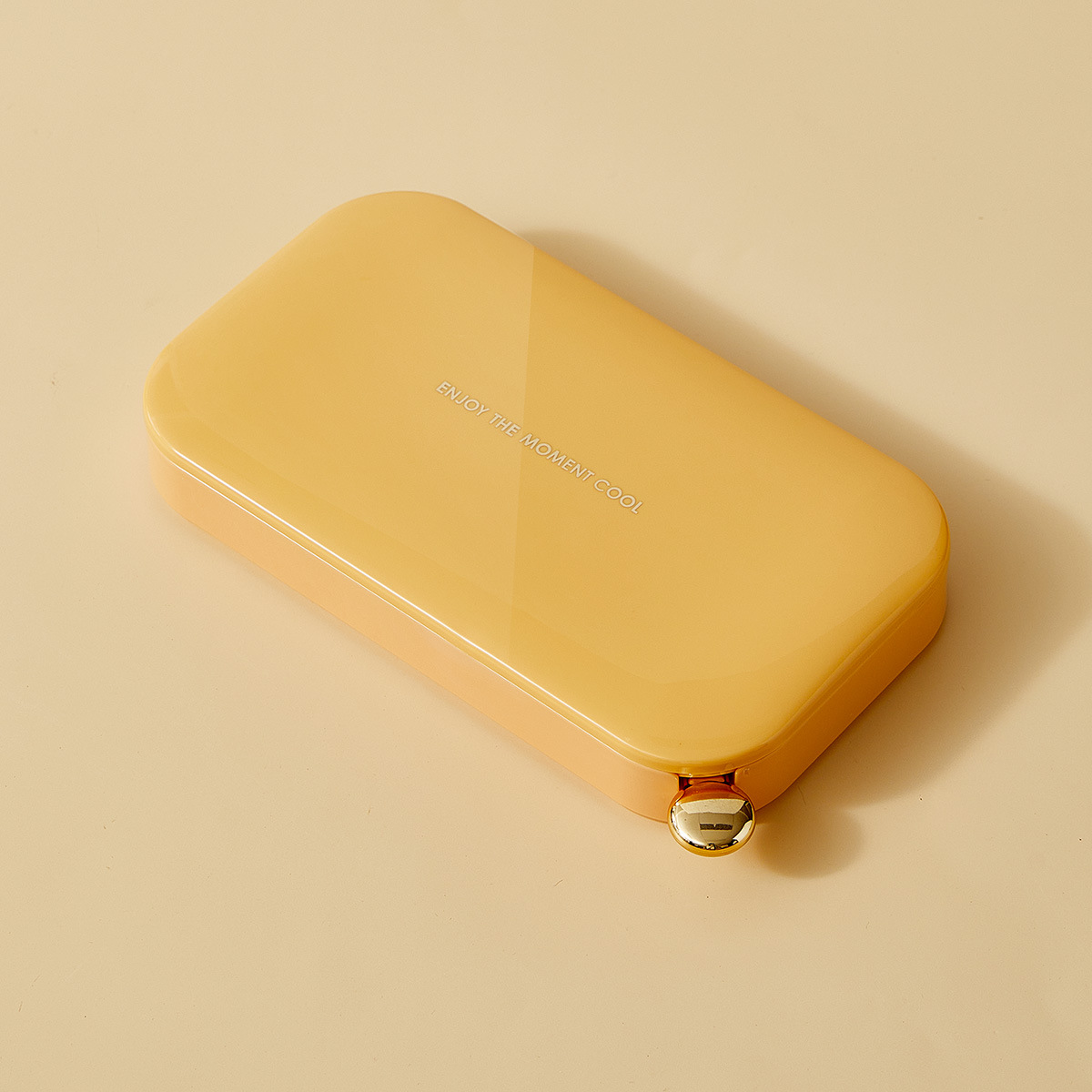 Yellow Single Layer With Lid