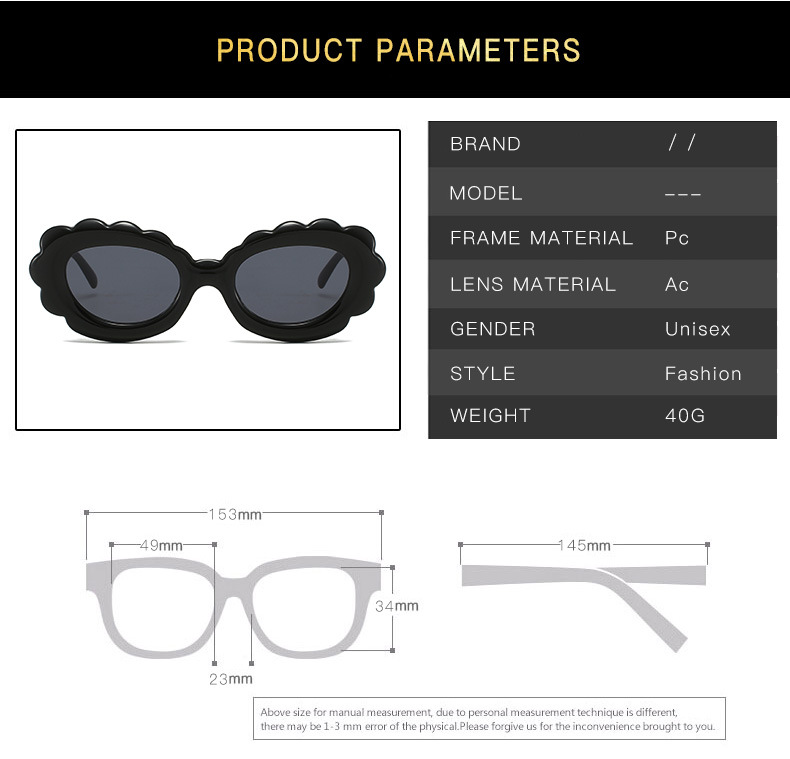Personalized Clouds Oval Sunflower Flowers Sun Protection Glasses - Image 21