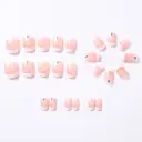 Short Square Armor Piece Wear Nail Sticker view 3