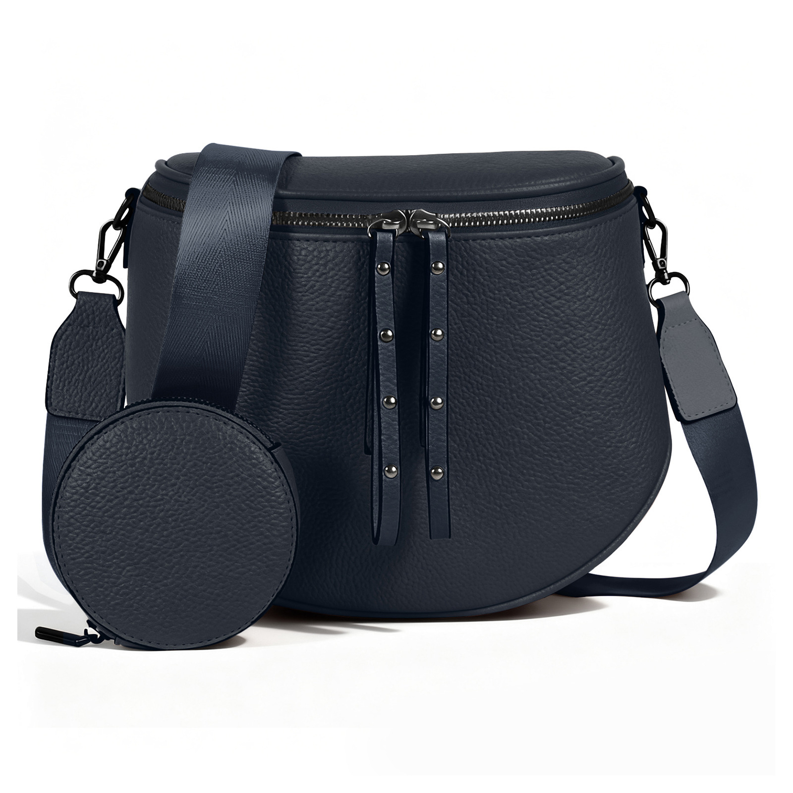 Synthetic Leather Crossbody Bag, picture 12 of 12