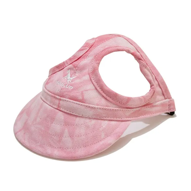 Pet Outdoor Supplies Puppy Peaked Baseball Cap Cloud Pink - Shop at LoveMi