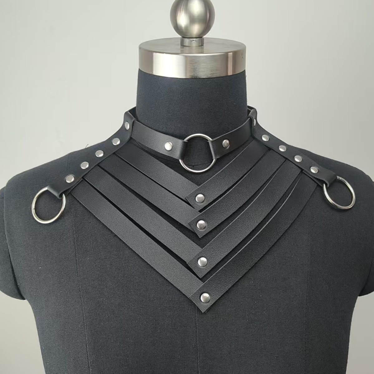 Leather Collar Necklace