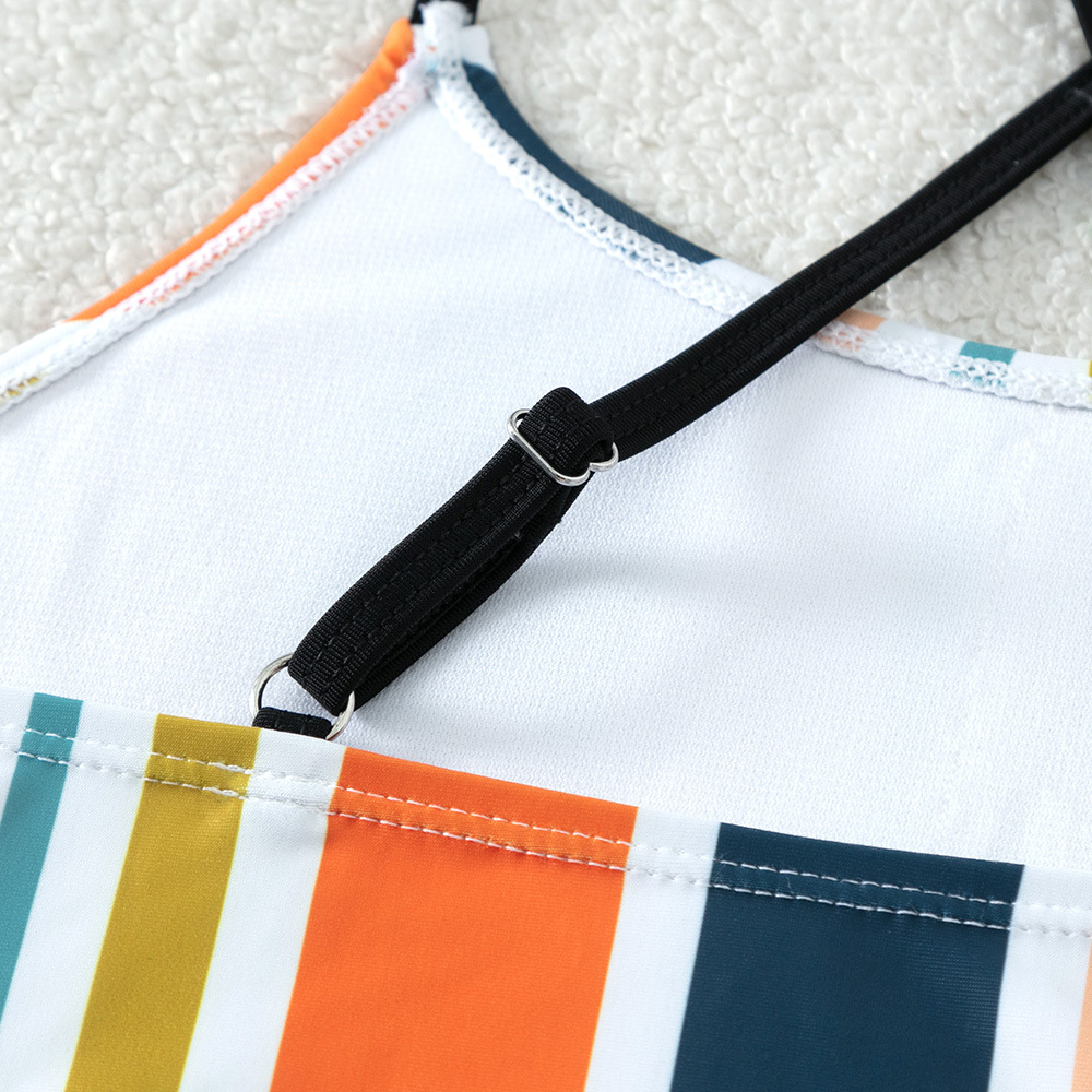 Fashion Personality Split Bikini Girl's Swimsuit