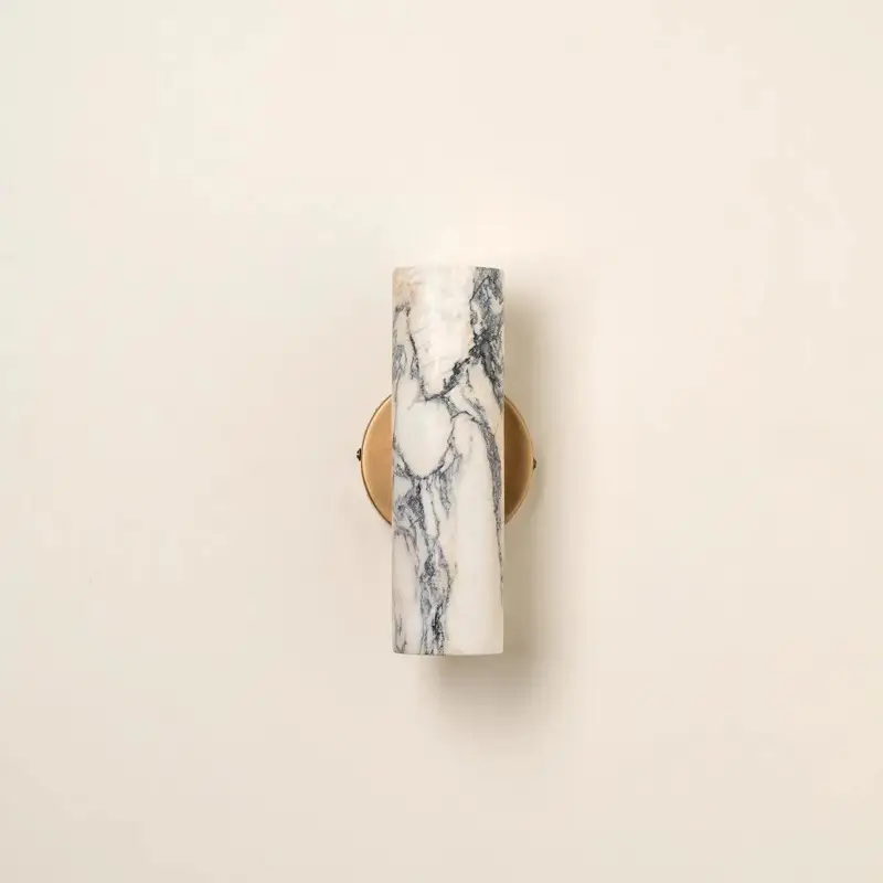 French-inspired Light-luxury Personalized Creative Wall Sconce Made From Natural Marble