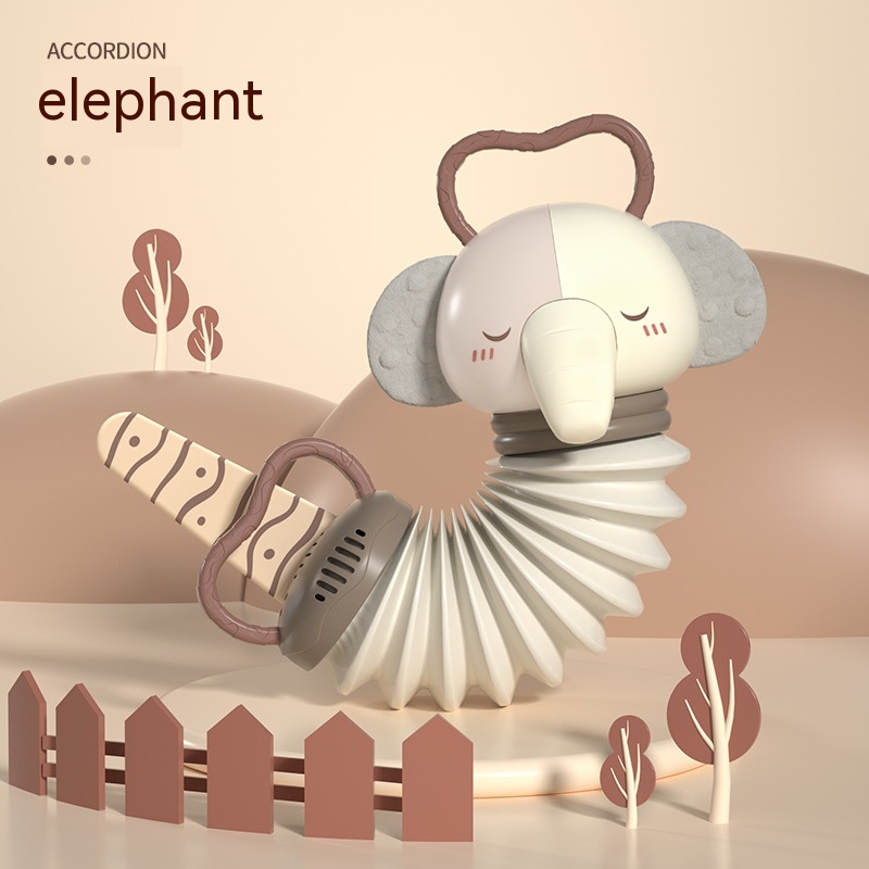 Elephant Accordion Bag