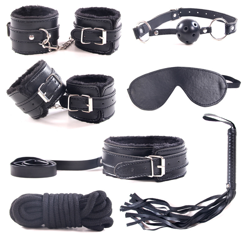 Leather Plush 5 M Rope Binding Suit Toys Black - Shop at LoveMi