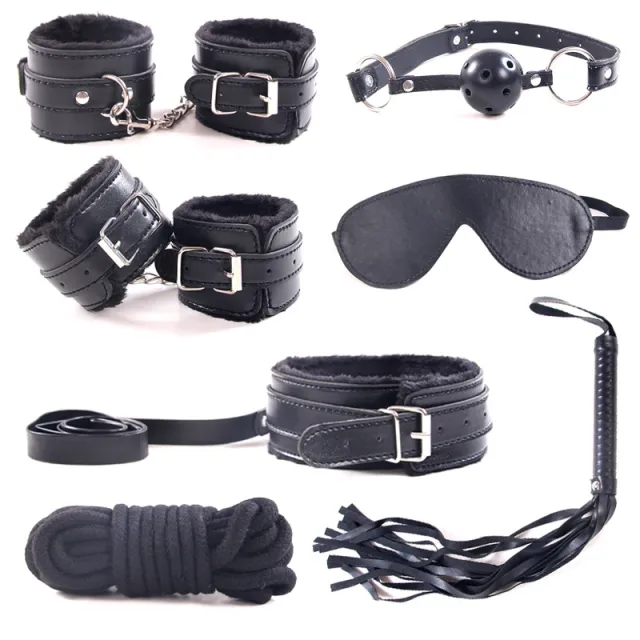 Leather Plush 5 M Rope Binding Suit Toys Black - Shop at LoveMi