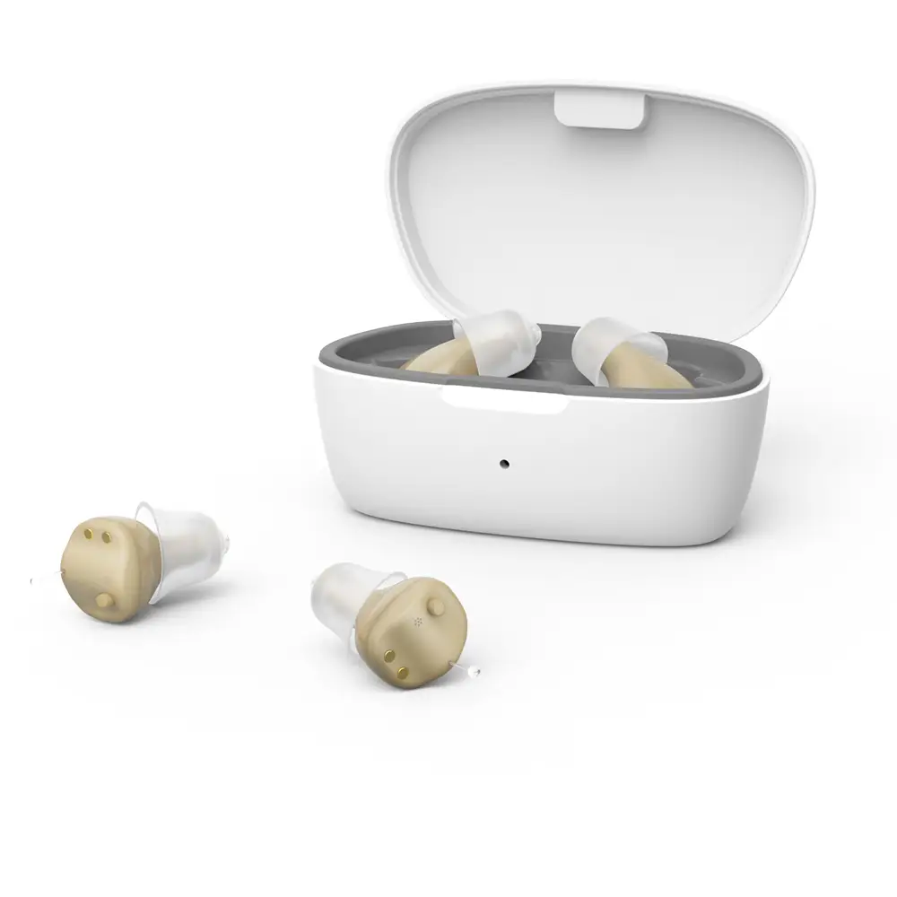 Portable In-ear Invisible Hearing Aid Sound Amplifier