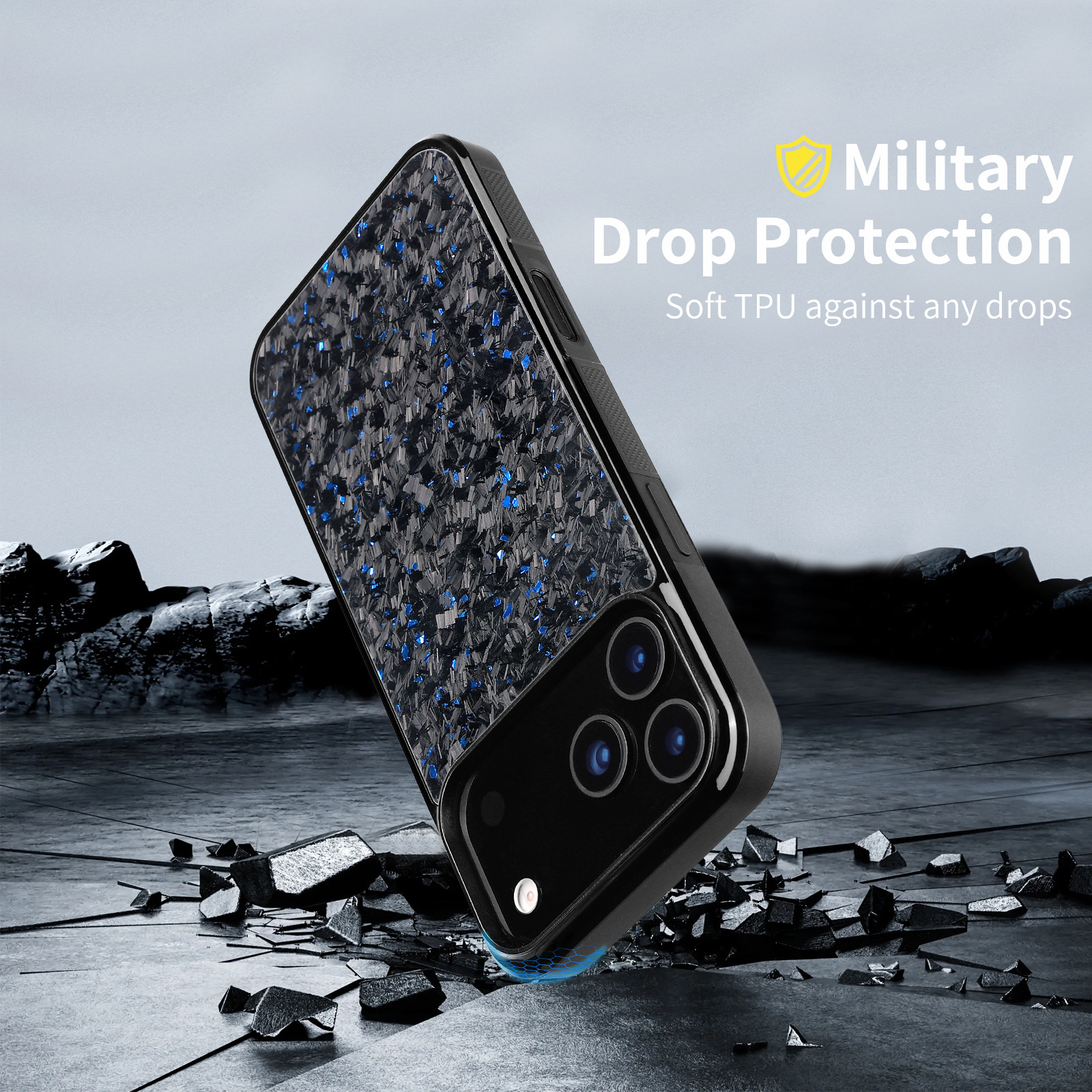 Compatible With The Forged Carbon Fiber Phone Case