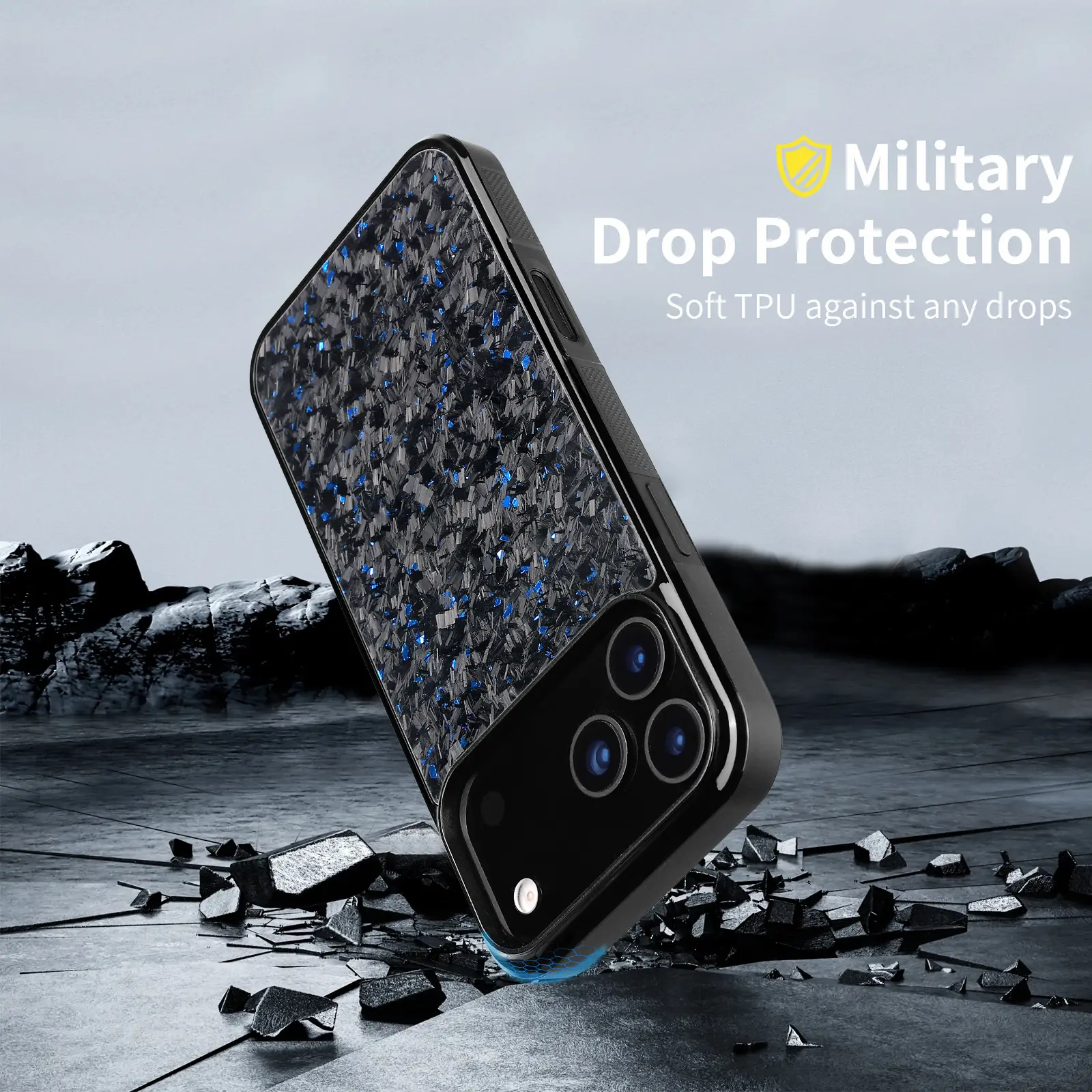 Compatible With The Forged Carbon Fiber Phone