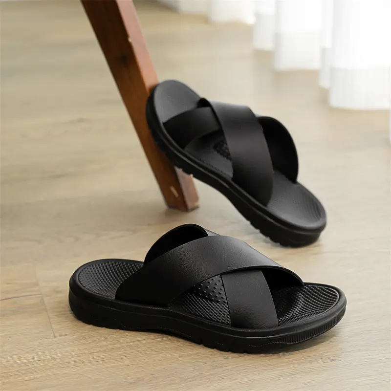 Lazy Slippers Beach Sandals Minimalist Open-toe Mens