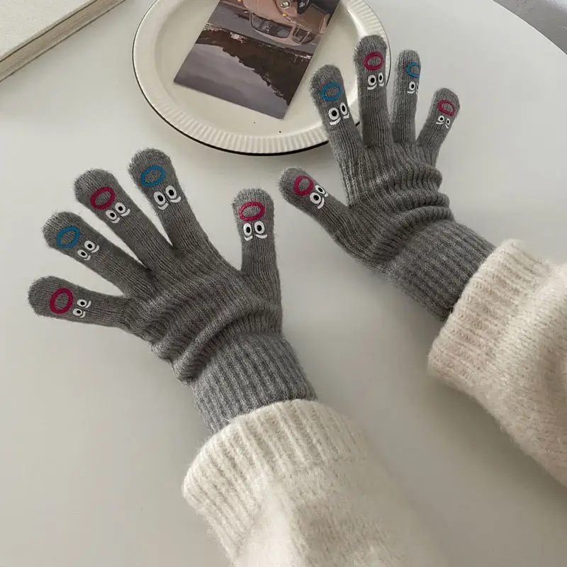South Korea Facial Expression Bag Gloves