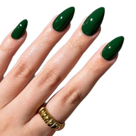 Nail Art Solid Color Series Solid Color Long Almond-Shape Press On Nails