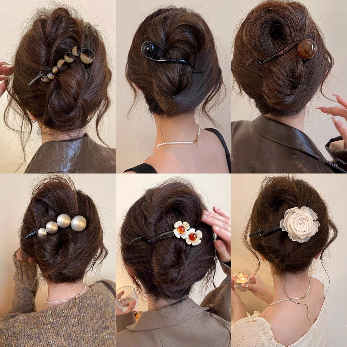 Hair Clip For The Back Of The Head A Subtly Luxurious