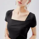 Black Square Collar