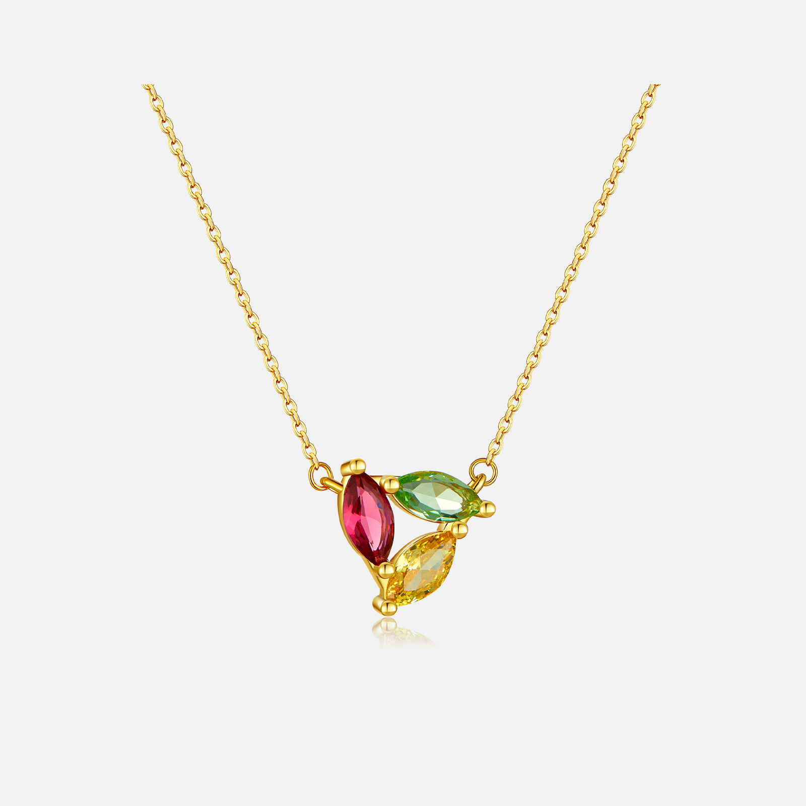 Fashion Horse Eye Zircon Necklace For Women