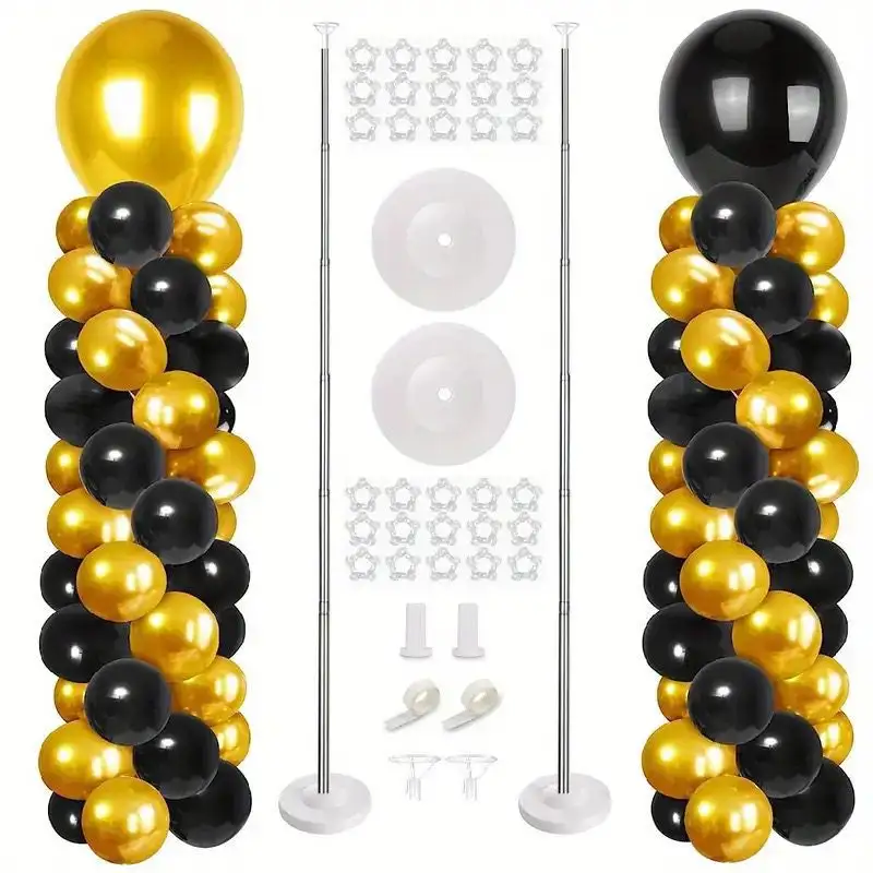 2-meter Telescopic Pole Stand Archway Balloon Holder Support Rod Birthday Decoration Wedding Party Decor