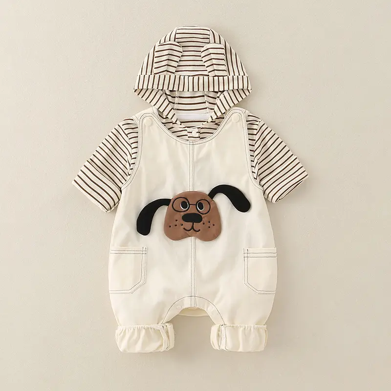 Pure Cotton Romper Set