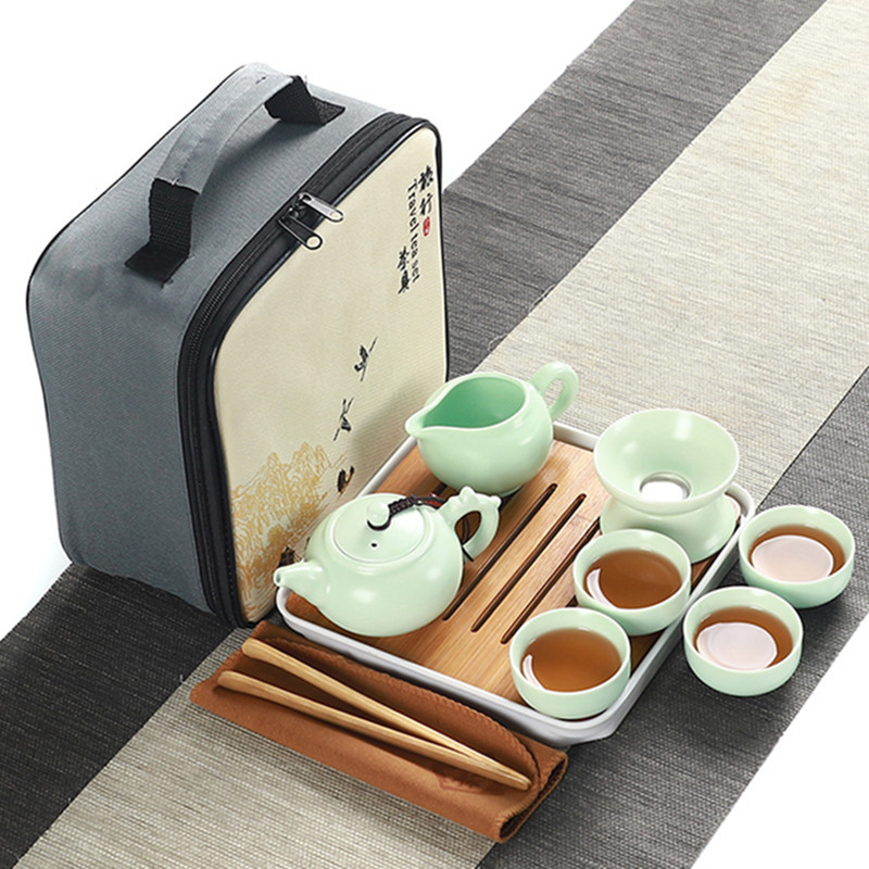Green Dinglong Handle Pot