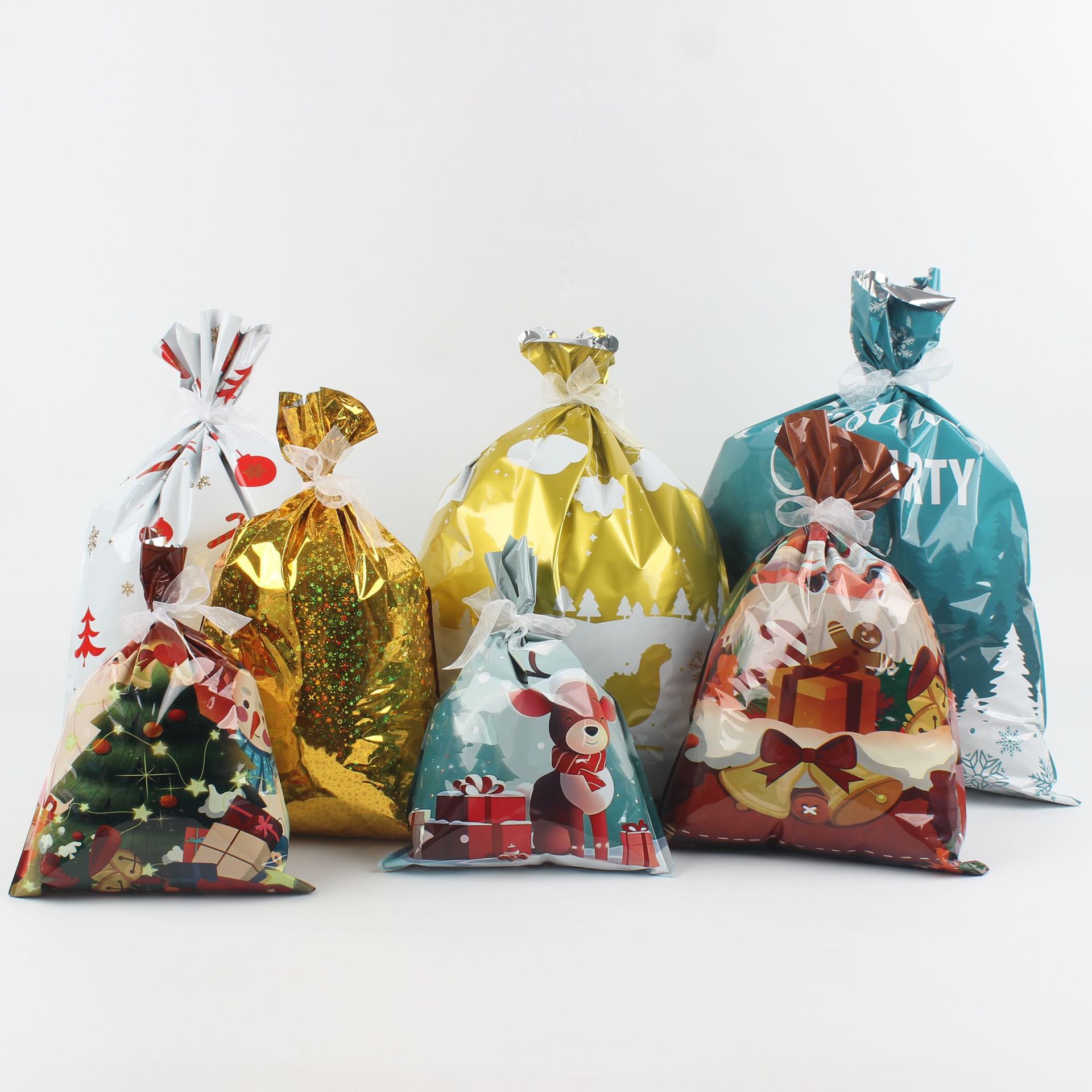 New Christmas Gift Tying Packing Machine Candy Gift Bag