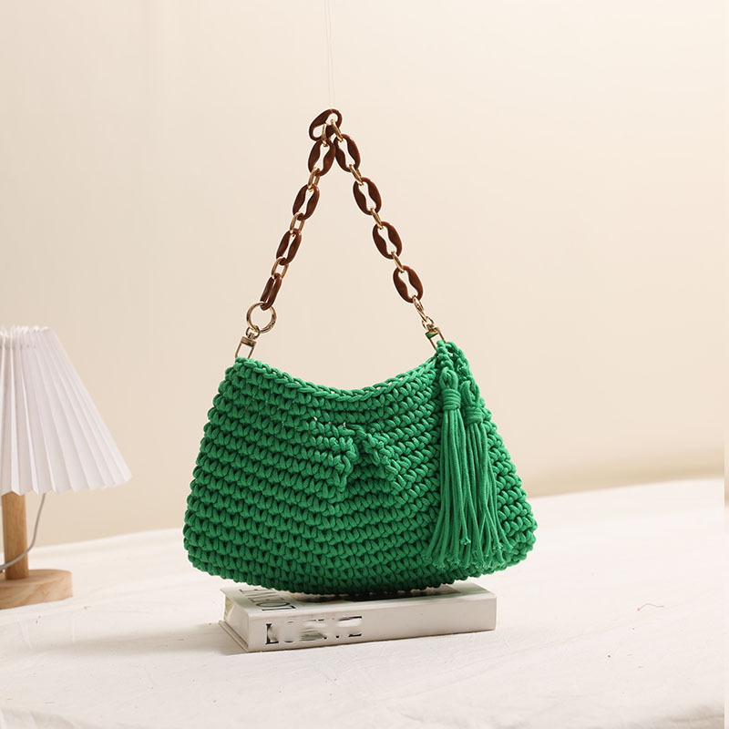 Cotton Knit Crossbody Bag, picture 10 of 10