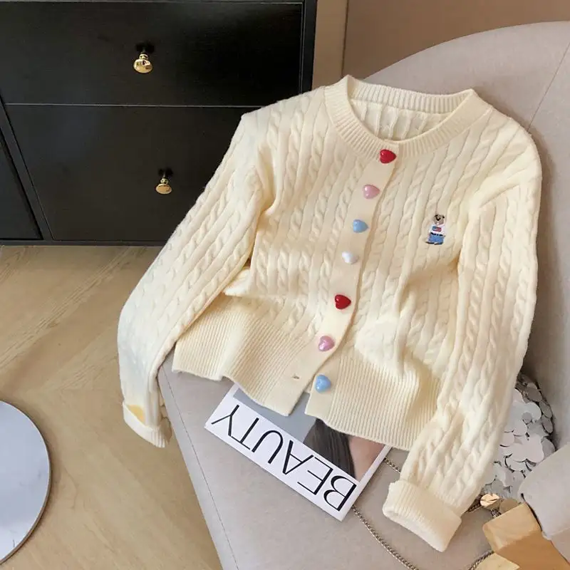 Knitted Cardigan Sweater Coat