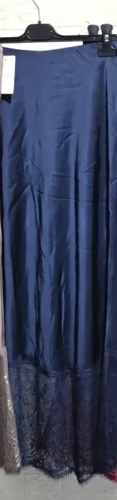 Skirt Sexy Slimming Solid Color Sheath Blue - Shop at LoveMi