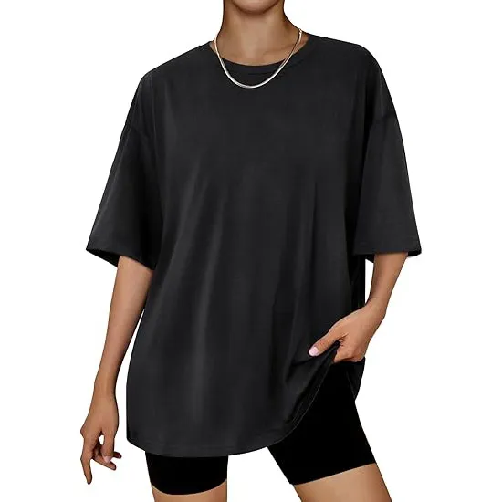 Women's Plus Size Bottoming Shirt - Black